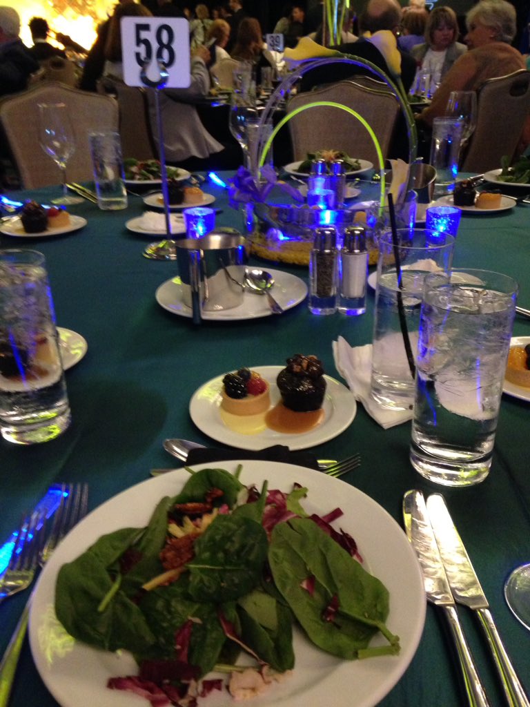 CookseyCynthia's tweet photo. #HEBEDUCATION awards dinner. So beautiful.  Thanks @HEB for honoring Texas Educators. https://t.co/lfJJlLoX3R