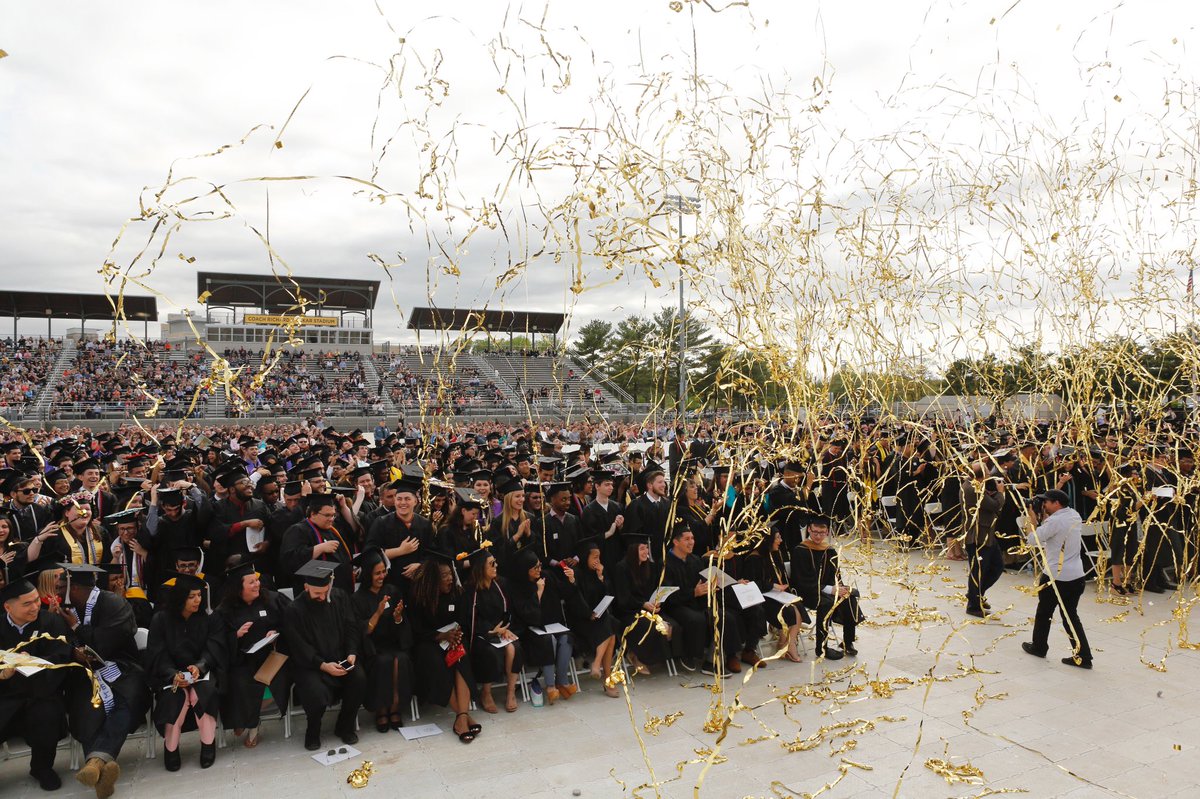 What a way to start Commencement Week! #Rowan18