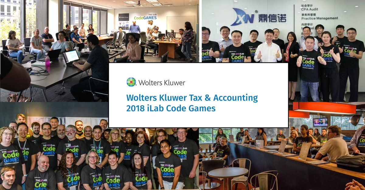 cchaustralia's tweet photo. 800 global employees, 21 cities, 24 hours with 1 goal in mind…helping professionals make critical decision when it matters most – the annual Wolters Kluwer Tax &amp; Accounting Code Games. #CodeGamesWK https://t.co/OOzlCuBzzP
