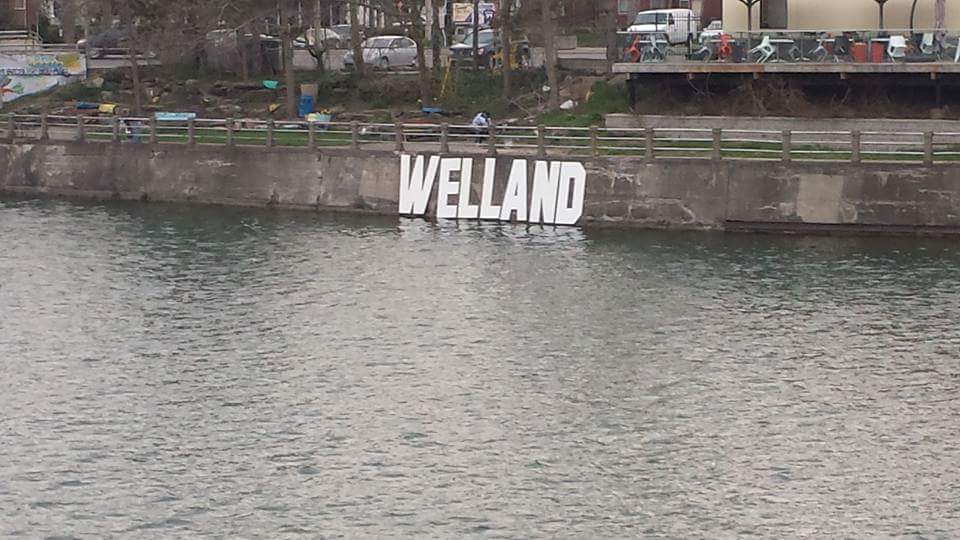 The #WELLAND sign is up. <a href="/Welland/">City of Welland</a> <a href="/WellandTribune/">The Tribune 🇨🇦</a> <a href="/Barkovich1Joe/">Joe Barkovich</a> <a href="/abenner1/">Allan Benner</a> <a href="/DowntownWelland/">Welland Downtown BIA</a> @WellandNTW @myWelland <a href="/WellandFlag/">The Welland Flag</a> <a href="/WellandBridge13/">Welland Bridge 13</a> <a href="/Wellandarium/">Wellandarium</a>