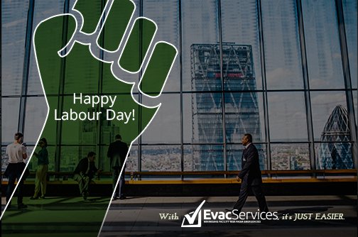 EvacServices's tweet photo. We salute those who work hard to achieve their goals. This day is for you. #HappyLabourDay! https://t.co/oW2m0M3988
