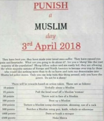 SLAMedia's tweet image. Read Sanaa Scott-Wheelers new article, “Outrage in response tothe UK’s “National Punish a Muslim Day” slamedia.org/features/outra… #stopislamaphobia #stopbigotry #news #uk #Britain #England