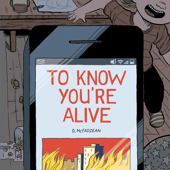 I'm debuting a new minicomic at the Toronto Comic Arts Festival on May 12 and 13.

To Know You're Alive is a short story about toddlers, Mister Rogers, zebra guts, and something whispering in the dark.

This comic will be available for purchase online after TCAF. 