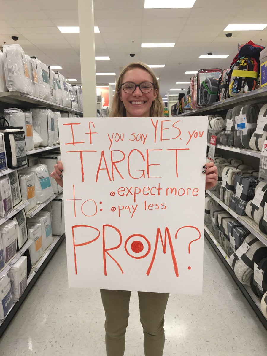 a #PROMposal  just happened at the St John Target!🎯 So happy for you <a href="/emmaryann23/">Emma Wheeler</a> !!! 💜💙

#bullseye #prom2O18 #target 

<a href="/ashleigh_kish/">Ashleigh Kish</a> <a href="/mmarie276/">Manda</a> @akerkes87