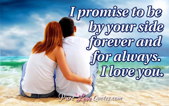 Elegant By Your Side Forever Quotes - birthday quotes