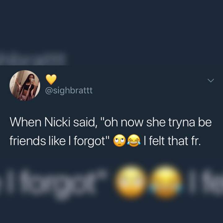 ChastityMashbur's tweet photo. @NICKIMINAJ Feel it spiritually. Every day while Chun Li is on repeat. 💁 https://t.co/zx7zie5llc