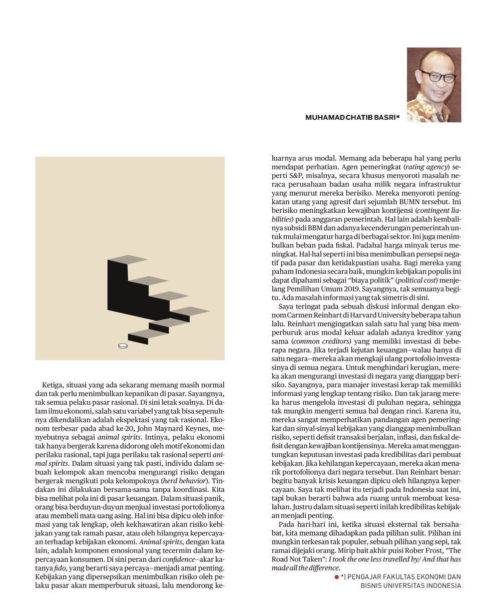 M. Chatib Basri tweet media