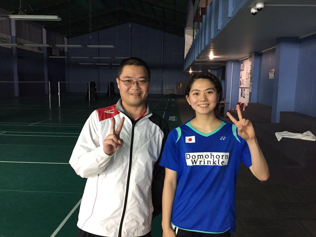 Jeff Wang With熊本再春館player小野菜保選手and 中井由希乃選手 池田雄一先生