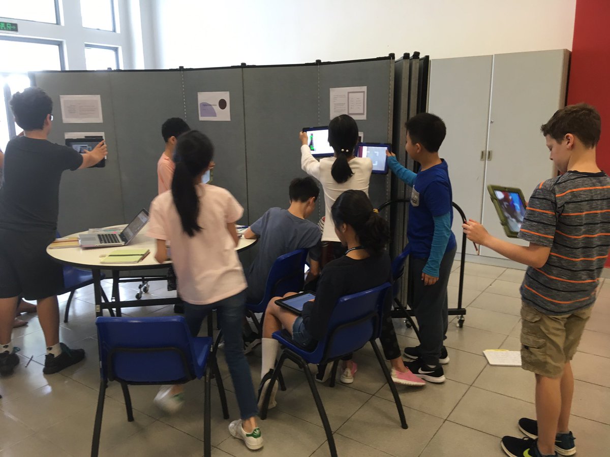keteaches's tweet photo. #grade5 at #aisgz is learning about creating and enhancing their #pypx share out with @TanyaLeClair https://t.co/5SKh0Y8vHY