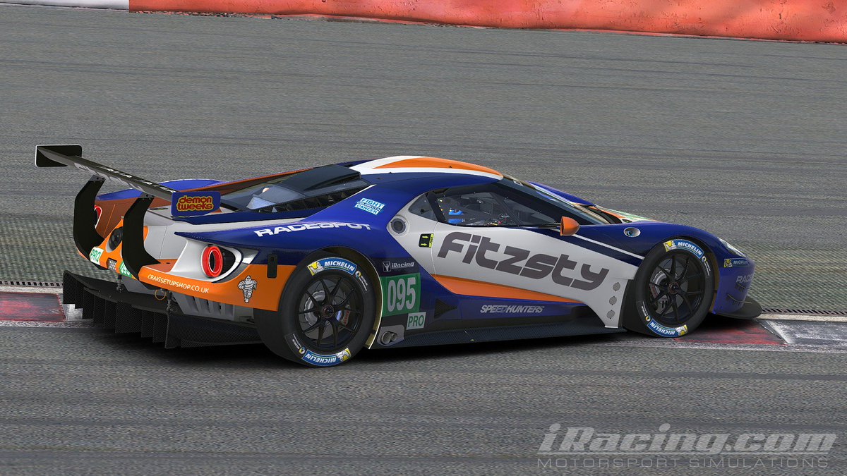 DavidJohnGibbo1's tweet photo. I might be slightly addicted to painting cars again
My second ever @iRacing Skin made for the Ford

@fitzstyracing Ford GTE Alternative Paint Scheme

#SimRacer #iRacing #Painter https://t.co/tIUEGOGPVa