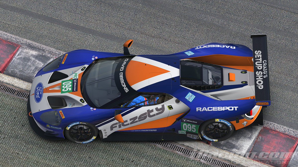 DavidJohnGibbo1's tweet photo. I might be slightly addicted to painting cars again
My second ever @iRacing Skin made for the Ford

@fitzstyracing Ford GTE Alternative Paint Scheme

#SimRacer #iRacing #Painter https://t.co/tIUEGOGPVa