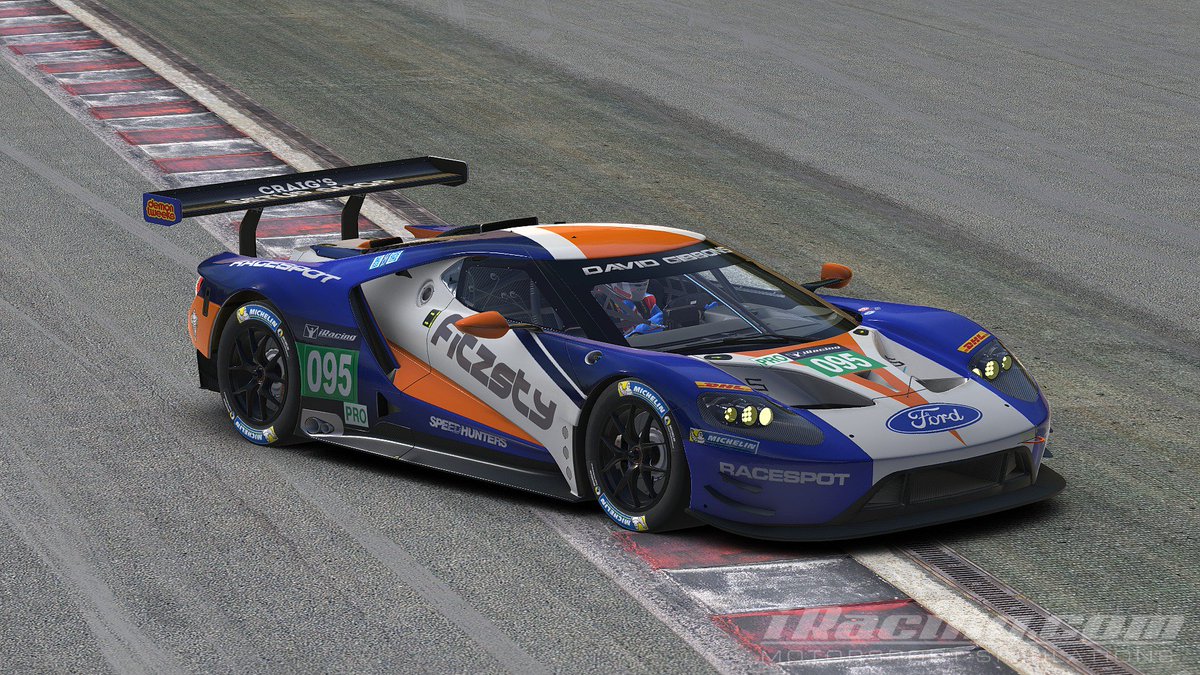 DavidJohnGibbo1's tweet photo. I might be slightly addicted to painting cars again
My second ever @iRacing Skin made for the Ford

@fitzstyracing Ford GTE Alternative Paint Scheme

#SimRacer #iRacing #Painter https://t.co/tIUEGOGPVa