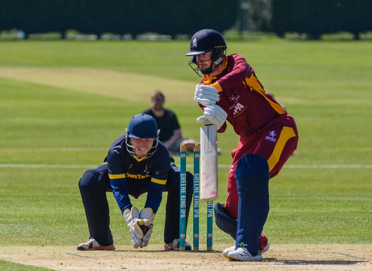garrardandflack's tweet photo. Ben Shepperson and James Poulson in action for @suffolk_ccc yesterday @WoolpitCC #suffolk https://t.co/MlT8CA7Bcl