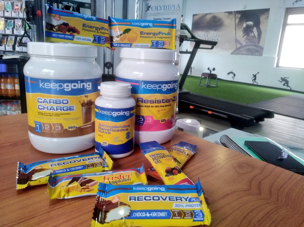 Crisathlet's tweet photo. Olympia Almuñécar. #facebook #keepgoing #nolactosa #nogluten Me encantan sus productos! @keepgoing_es https://t.co/OctbKbnsTC