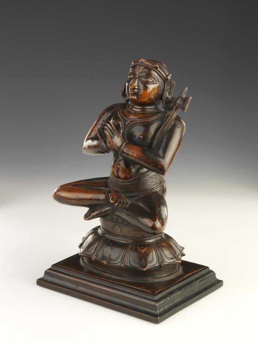 A copper alloy Vigraha of Ramanujacharya belonging to the Madurai Nayak era, illegally held at the v&a musem in london.  http://collections.vam.ac.uk/item/O63057/ramanuja-figure-unknown/