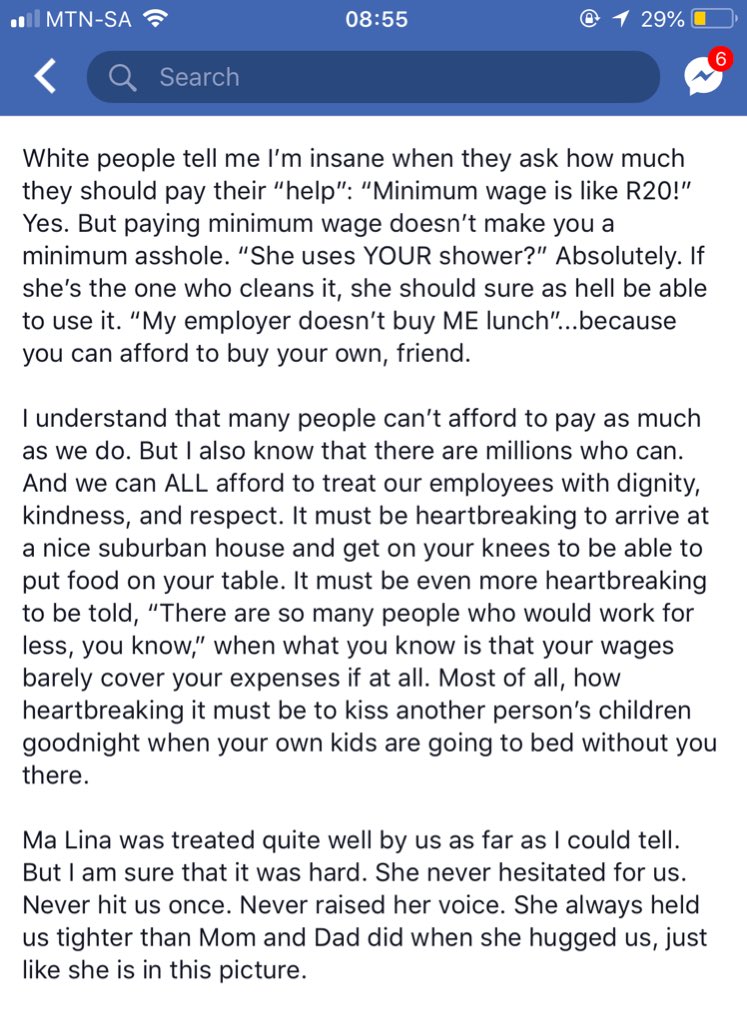 Dogg_Dbn's tweet photo. Every white person should read this ESPECIALLY @CyrilRamaphosa #StayBlessed #R20MinimumWage https://t.co/mi73V8AxjX