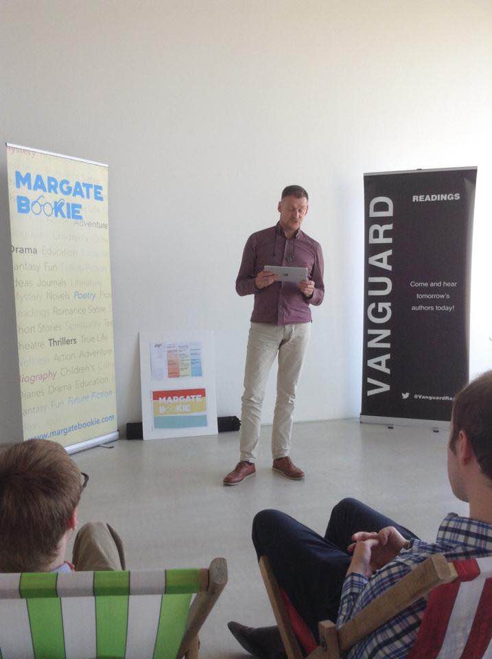 VanguardRead's tweet photo. Second run-through of readings 'in character' of Mata Hari, Monsieur Guimet, the spymaster, Aurore the maid, Masloff the pilot, the nun & the boy soldier by Chloe, Adrian, Karen, Rose, me, Evalyn & David. Thanks to @MargateBookie for making it all possible! #TheRedDancer https://t.co/2onYoFJmvM