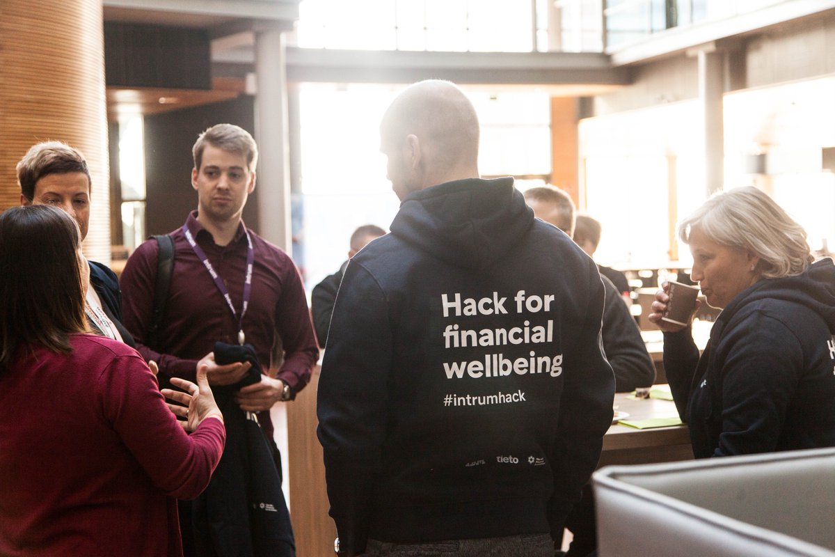 RostedtSusanna's tweet photo. Any business can be disrupted. How can open #innovation and #hackathon help you stay ahead? @LKarlander shares her experience from #intrumhack https://t.co/aUUJ5w7WcT #tietoxhub @IntrumGroup https://t.co/JrTGFSJeH2