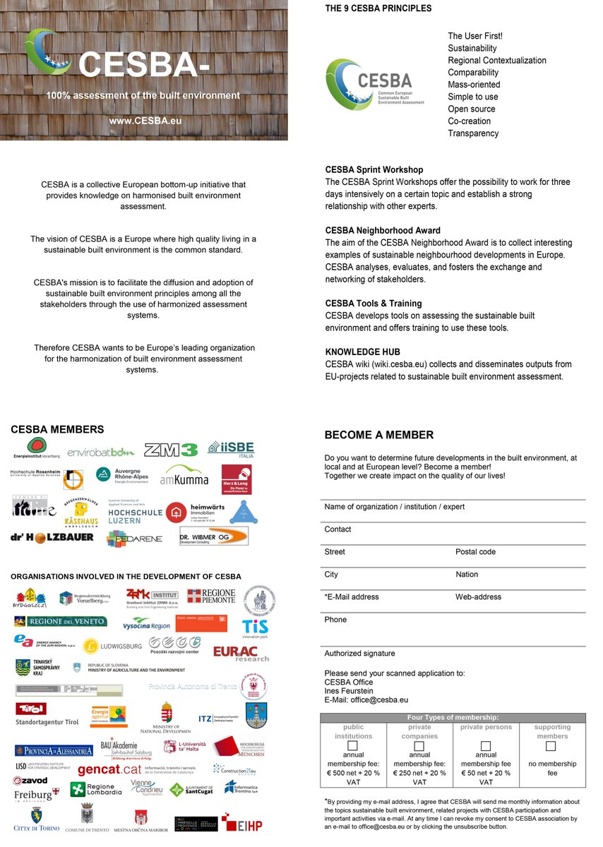CesbaA's tweet photo. CESBA Membership
Become a CESBA member!

Please fill in the form and send it to us! https://t.co/iAww2OODee