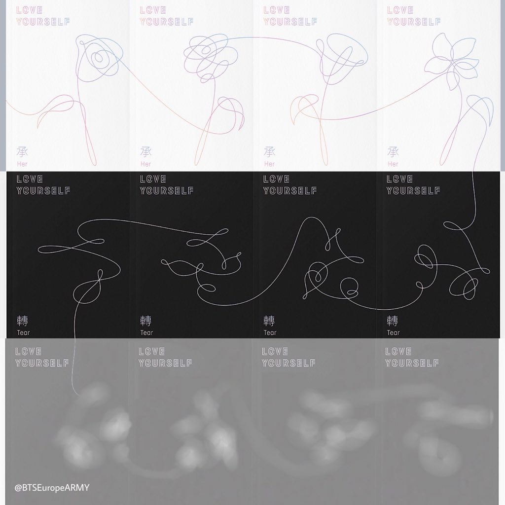 LOVE YOURSELF 承 'Her' connects with LOVE YOURSELF 轉 ' Tear