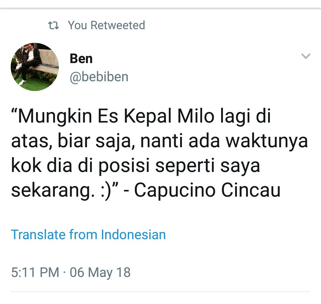 Capucino Cincau