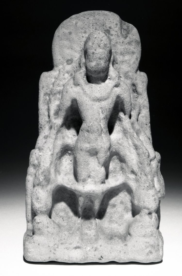 A highly eroded sandstone murthi of Suryanarayana from the Gupta era (4 CE) belonging to Mathura, now held at the british museum, london  http://www.britishmuseum.org/research/collection_online/collection_object_details.aspx?objectId=224126&partId=1&place=41429&plaA=41429-3-2&page=7