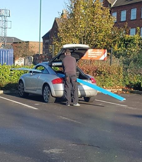 We all know a #NoVanNoProblem guy!