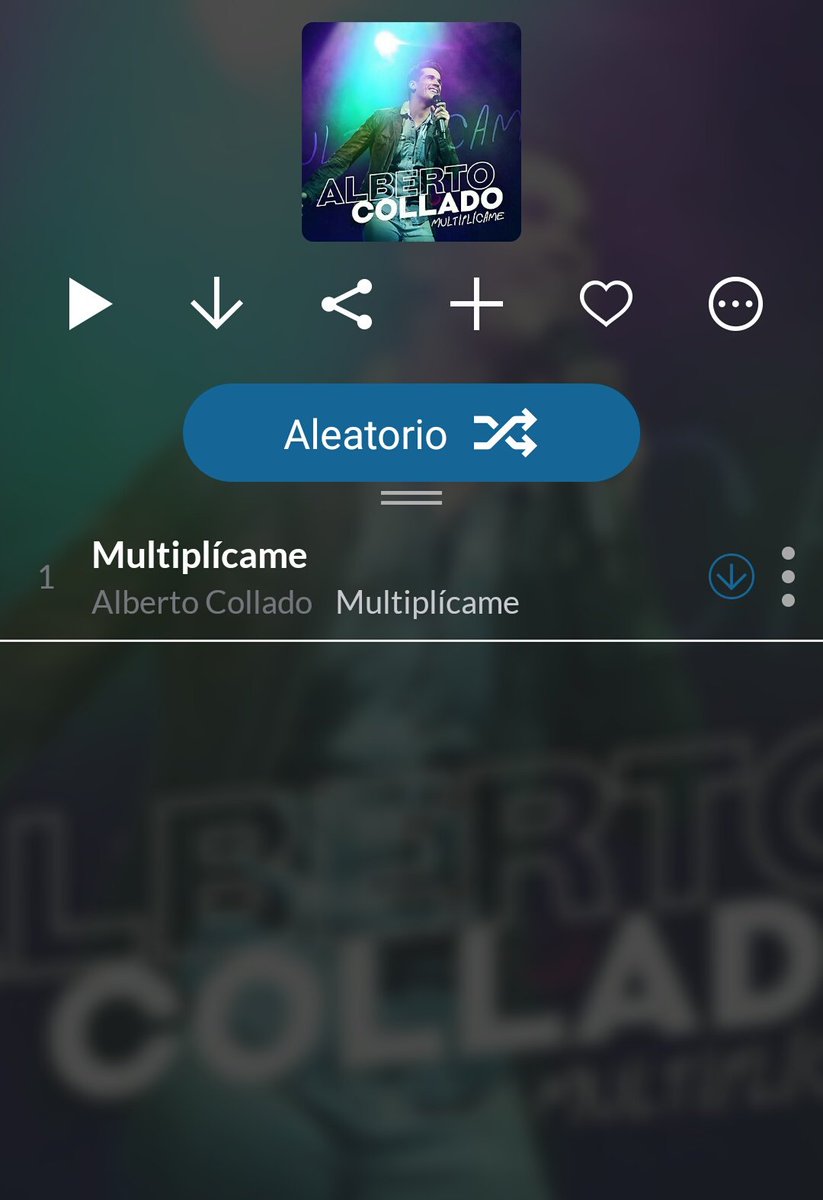 criss123_'s tweet photo. Mientras espero el EP del Gran @albertocollado_  escucho #Multiplicame para cerrar el fin de semana. Saludos Beto https://t.co/8Ml1zeZyeM