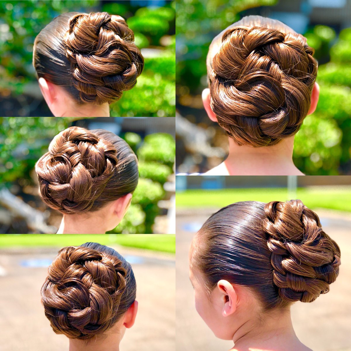 Learn Do Teach Hairstyles در توییتر 5 Strand Braid Into A Bun Updo