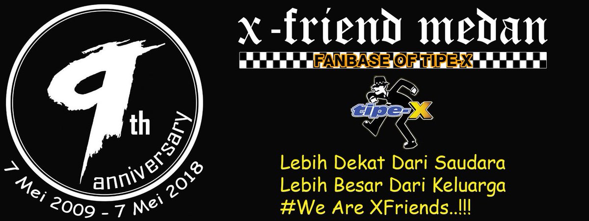 XFMedan's tweet photo. happy anniversary buat kita
semoga diumur yg setua ini kita tetap berdiri bersama sama
#wearexfriends #xfmedan #xfindonesia #Tipexband https://t.co/e3KFNXfeWv