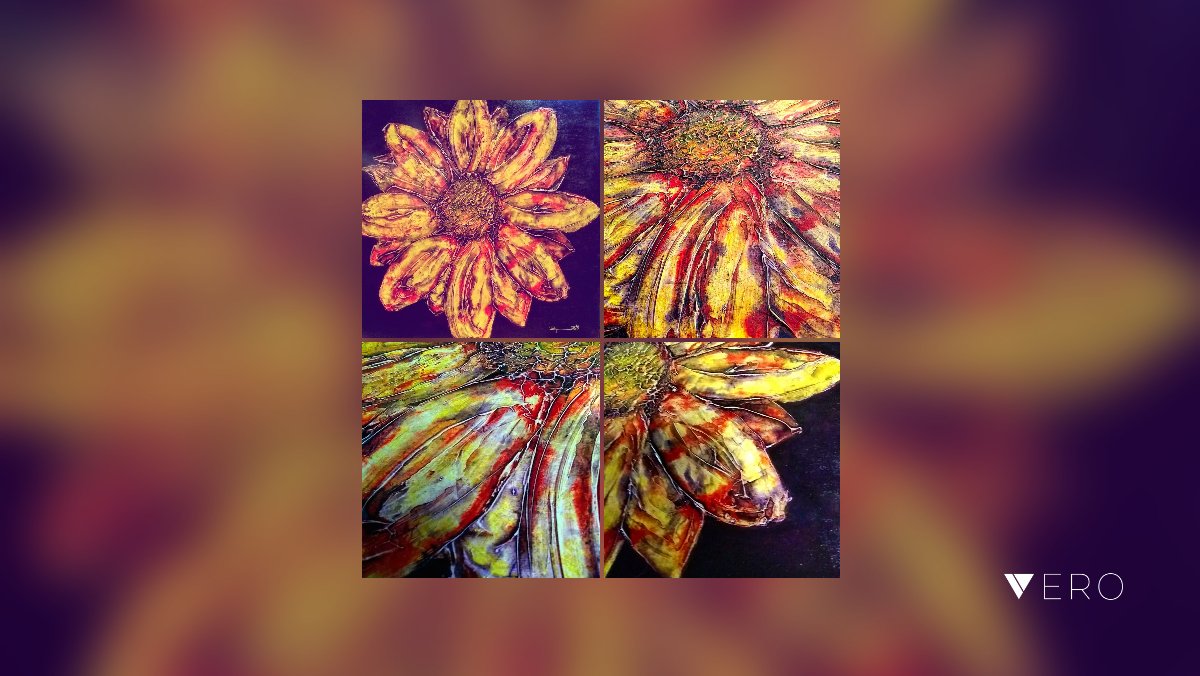 bmp503art's tweet photo. #sunflower #veroartists #abstractart #expressionismabstract #myart #texture_art @VeroTrueSocial https://t.co/15UsH5psqU