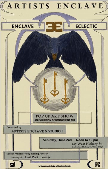 dentonenclave's tweet photo. Visual artists, Enclave Eclectic 3 is calling you! Our gallery space is filling with remarkable artwork. Love for you to be a part of this at Studio E on Saturday, June 2nd.
https://t.co/844XJdfROQ https://t.co/CEGUmhgaZ5