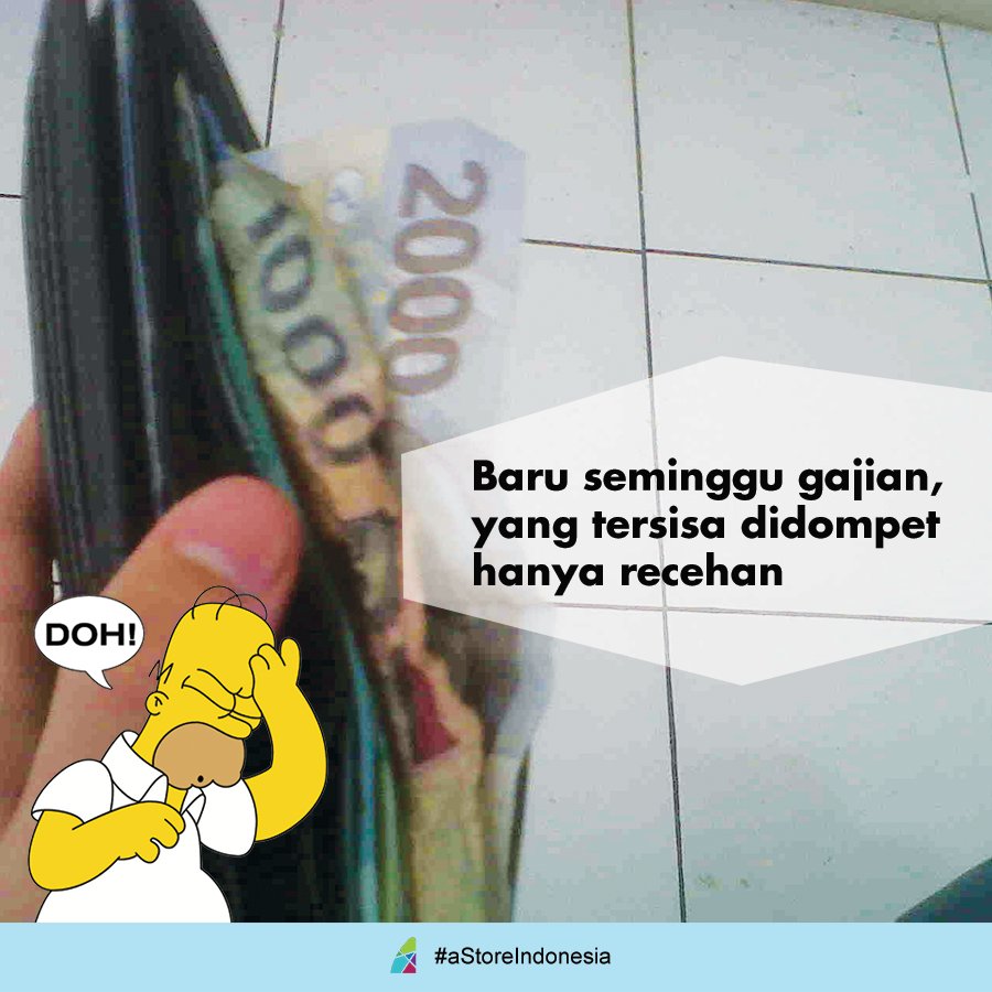 aStoreFans's tweet photo. Hayooo siapa yang kaya gini juga? 😥

#AstoreIndonesia https://t.co/AdMSreLpMv