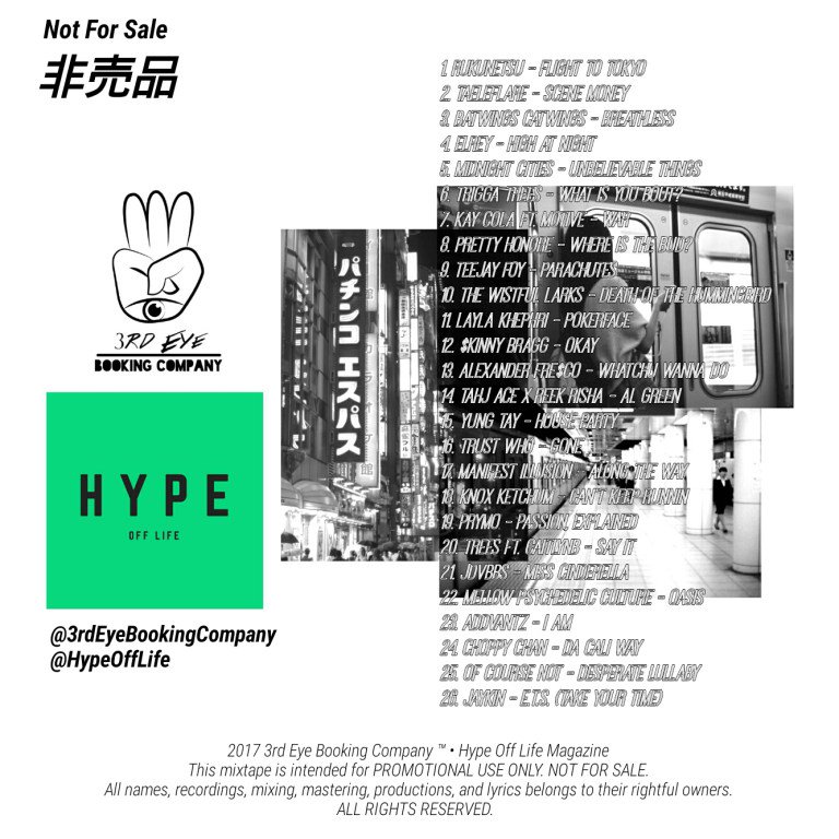 ADDVantz's tweet photo. I was #BLESSED to be featured on a #BOMB ASS #MIXTAPE, #3NightsInTokyo
https://t.co/W6Amd8YkVe
#3rdEyeBooking #HypeOffLife #MixtapeMonday https://t.co/9mYXoF8FI3