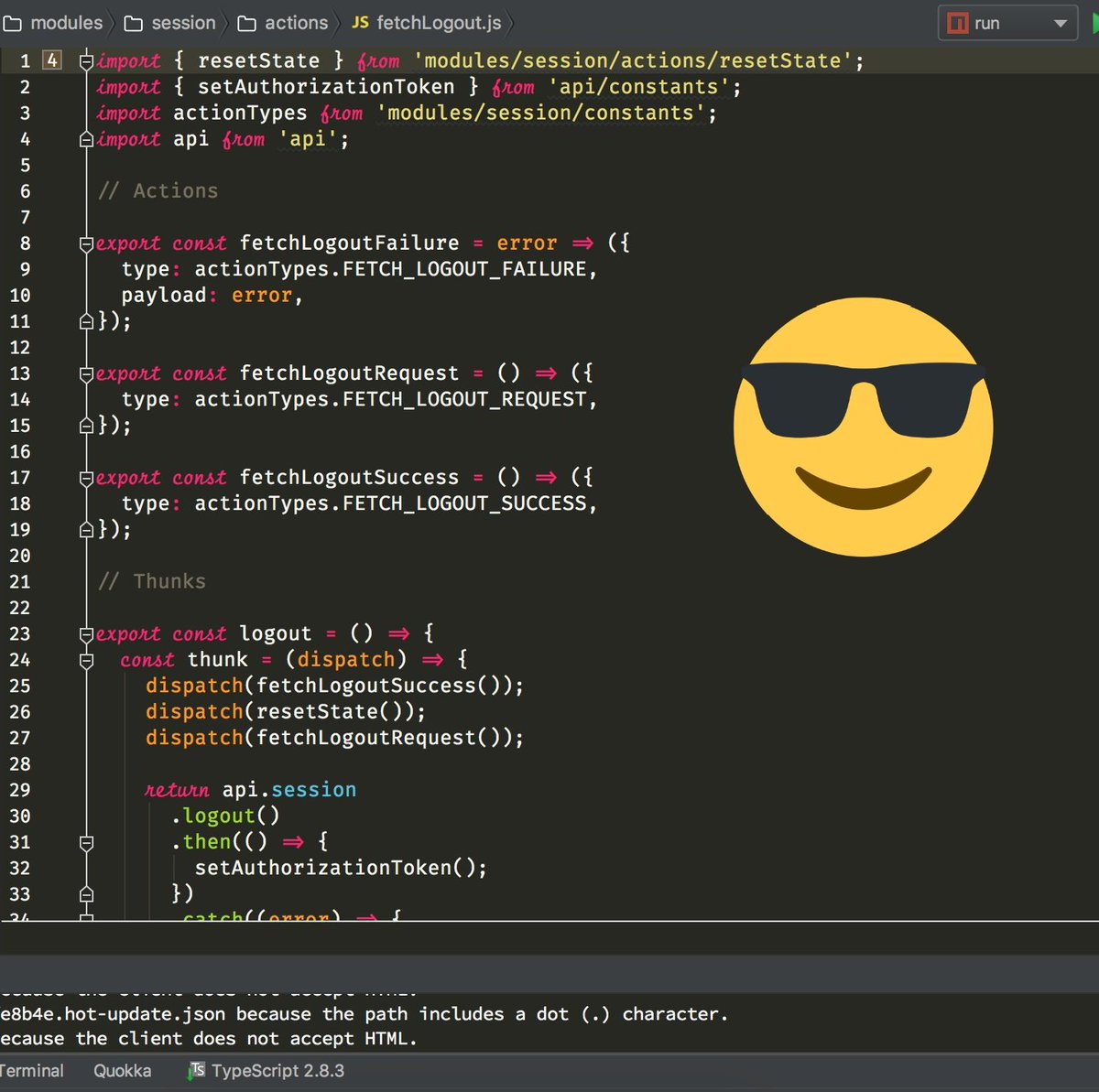 laurensortiz's tweet photo. Nice programming font #programming #javascript #font #fontEditor https://t.co/WLx2L30C9A