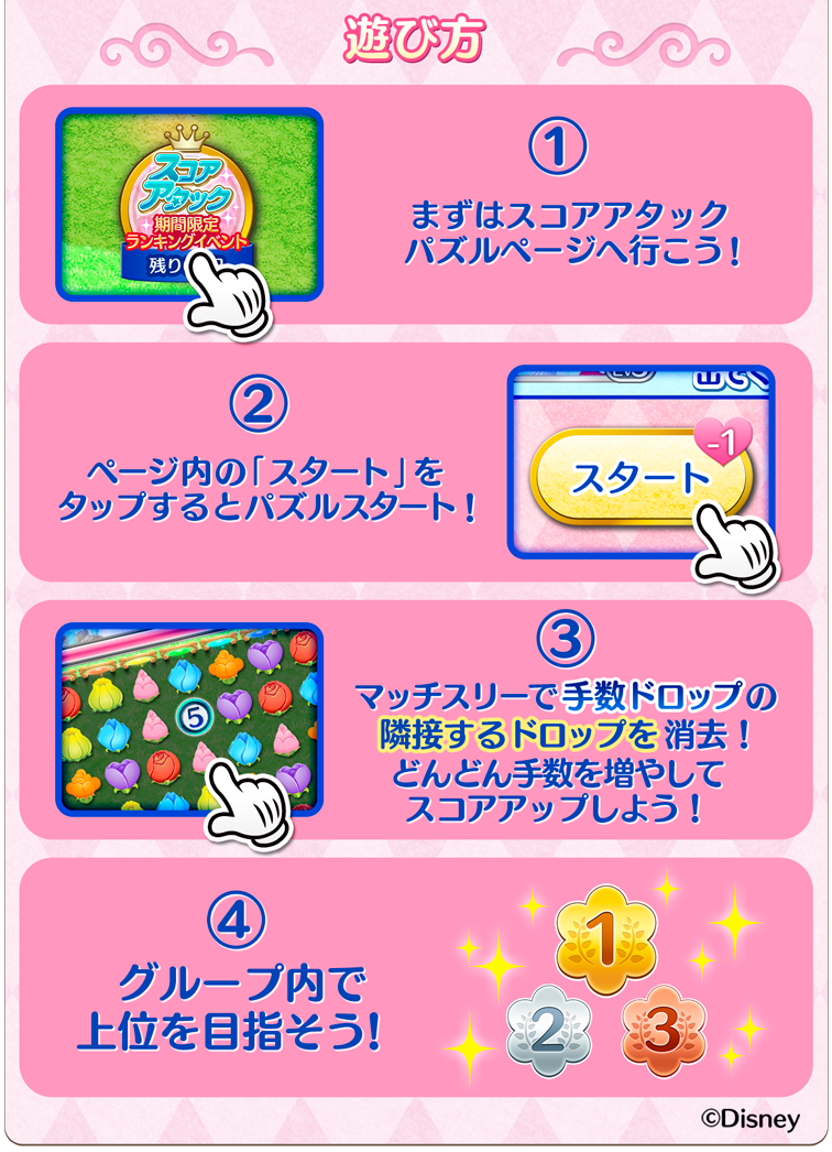 【公式】ディズニー フラワードロップス tweet media