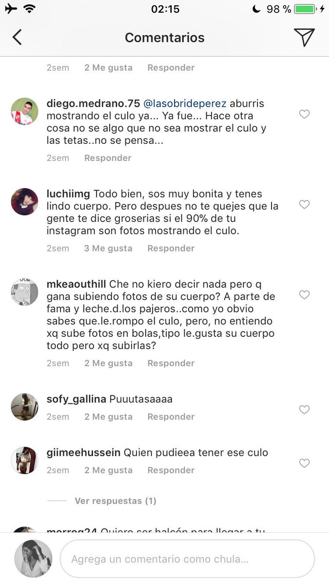 chulazangari's tweet photo. Estas son las cosas que me tienen harta. Una mostrando el orto es una diosa y la otra es una puta https://t.co/IqLWCZ8Iai