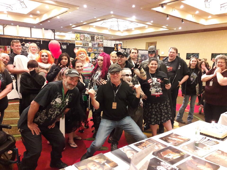 GreggHenry88's tweet image. Thank you for the the song and great birthday wishes from Seattle’s #Crypticon  !!!
