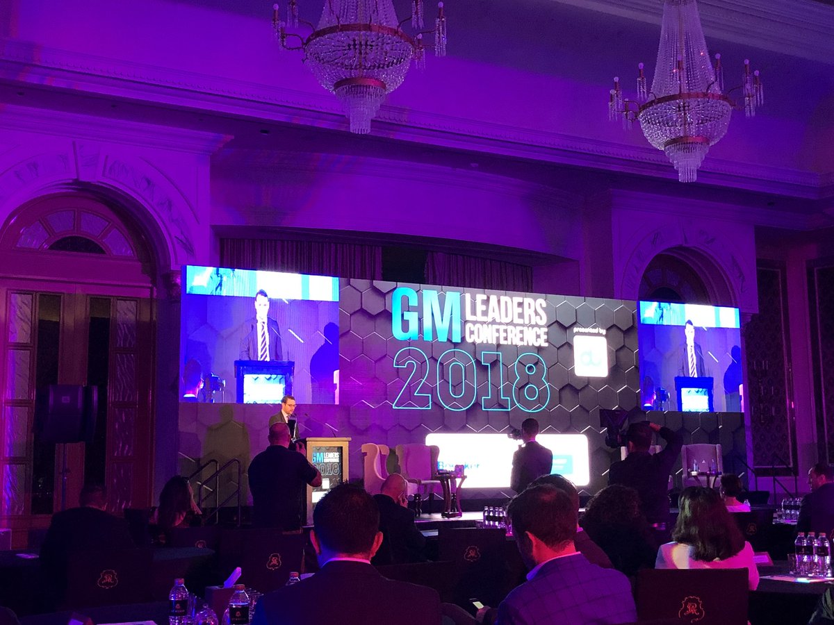 aaronsutton89's tweet photo. @ThatPaddyRyan gets the #gmleaders18 underway https://t.co/kyasBq2S69