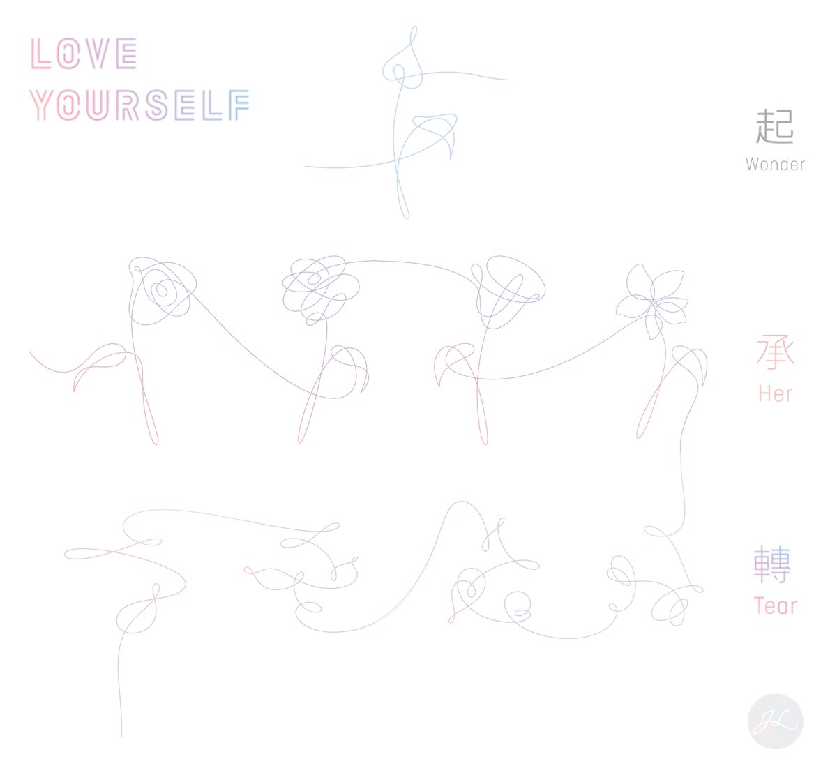 Love Yourself 起 Wonder Bts Album Cover Wonder Album Bts Album Covers