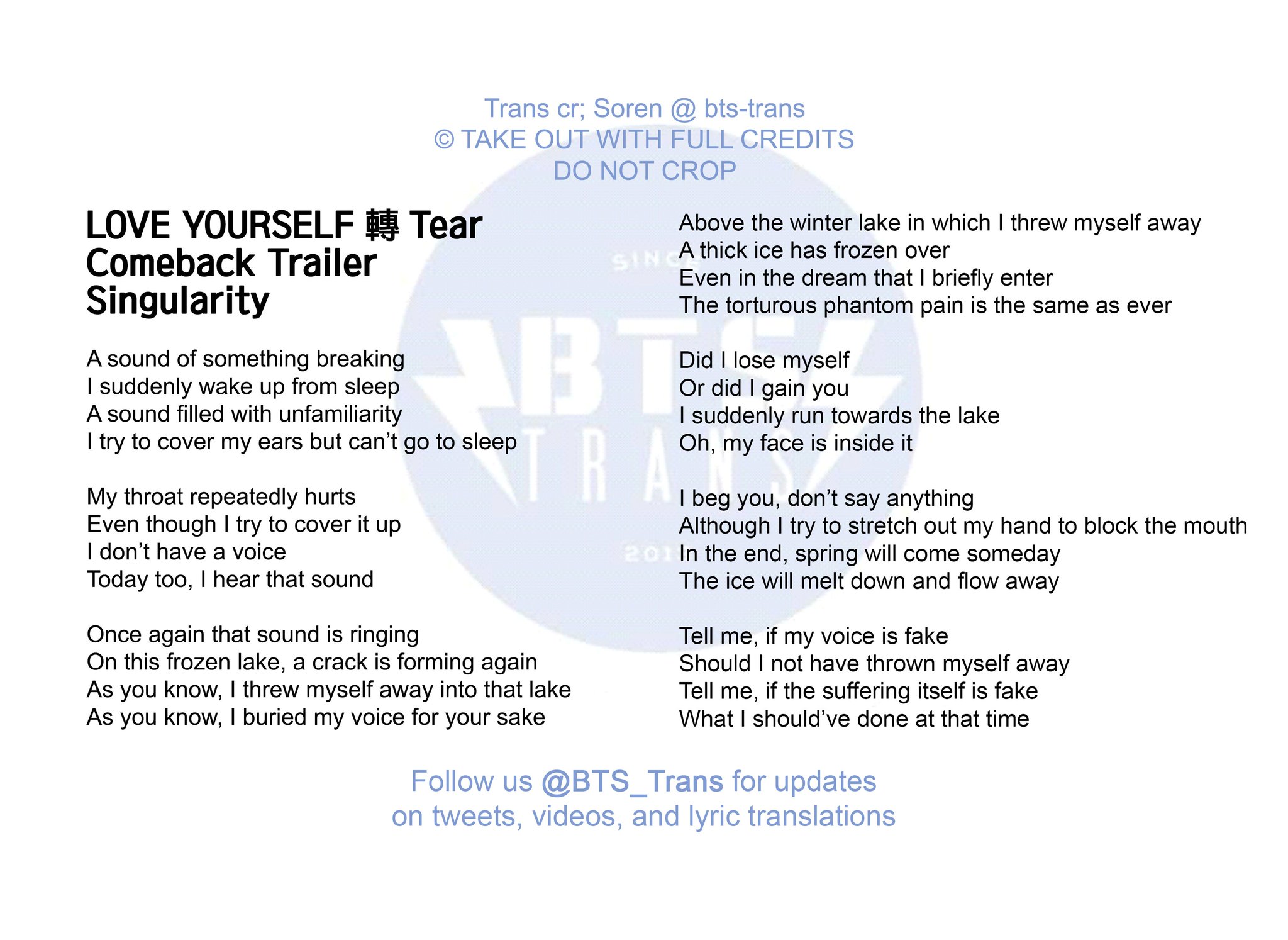 Bangtan Translations on Twitter: 