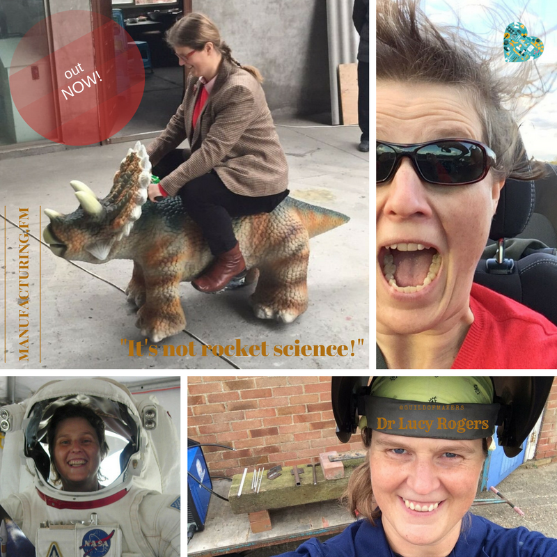 MFGatHEART's tweet photo. π It's out! #PodcastMonday brings you @DrLucyRogers, #GuildOfMakers #STEM #Science #Space & much, much more! Tune in to the #ManufacturingAtHeart podcast exclusively on https://t.co/UJLqXfhPVu https://t.co/ZEWvhvSfEt