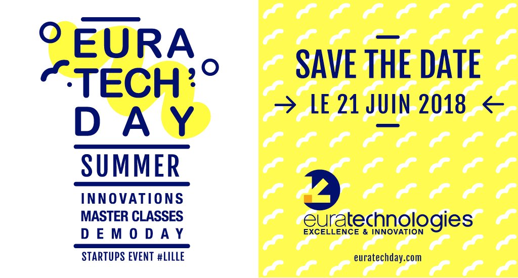 euratechnologie's tweet photo. .@euratechnologie #EuraTech’ Day Summer RDV le 21 juin de 9h à 22h ! #startups #entreprises #VCs #labs #academics célèbreront l’#innovation &amp; l’#entrepreneuriat.  #Conférences #Masterclasses #Startups square #Demoday #networking #concert LE rdv #Tech ++ > https://t.co/u2ppQQ15i4 https://t.co/UeMtjbZtRP