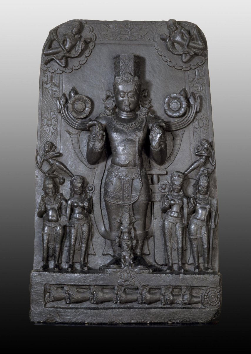 A Pala era Suryanarayana carved out of black basalt, belonging to modern day Bihar/Bengal region, now held at the V&A museum in london. A question we have to ask ourselves now. How many Hindu temples in that region grace such magnificent murthis anymore?  http://collections.vam.ac.uk/item/O25017/surya-the-sun-god-sculpture-unknown/#