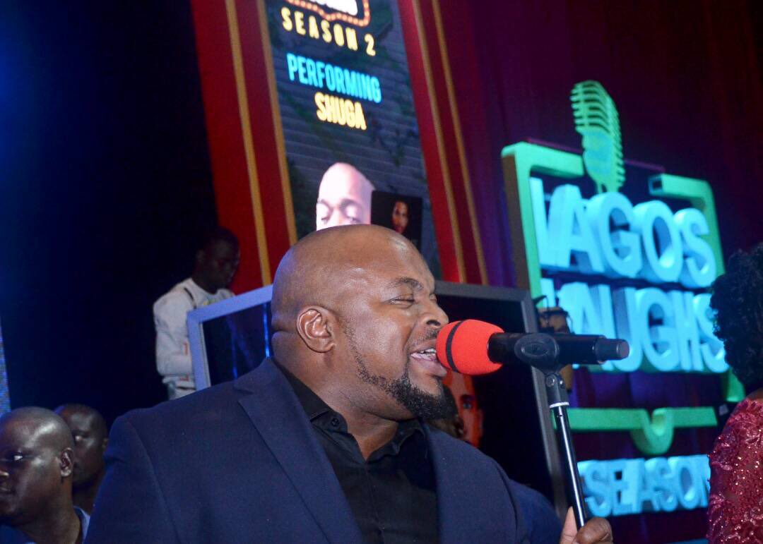 akiinShuga's tweet photo. #lagoslaughs2018 #itesiwajueko #shugaband https://t.co/yEgOdNG3nt