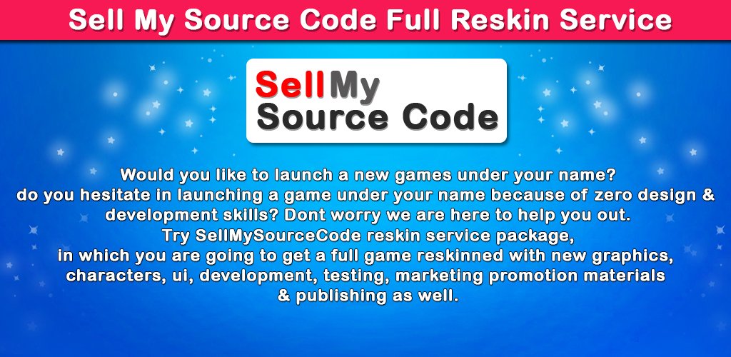 sellsourcecode's tweet image. Take the advantage of #SellMySourcecode #FullReskinService and live your own #NewGame without any #Development & DesigningSkills.
➡ Purchase URL: goo.gl/LHcEN8
➡ Contact us : info@sellmysourcecode.com