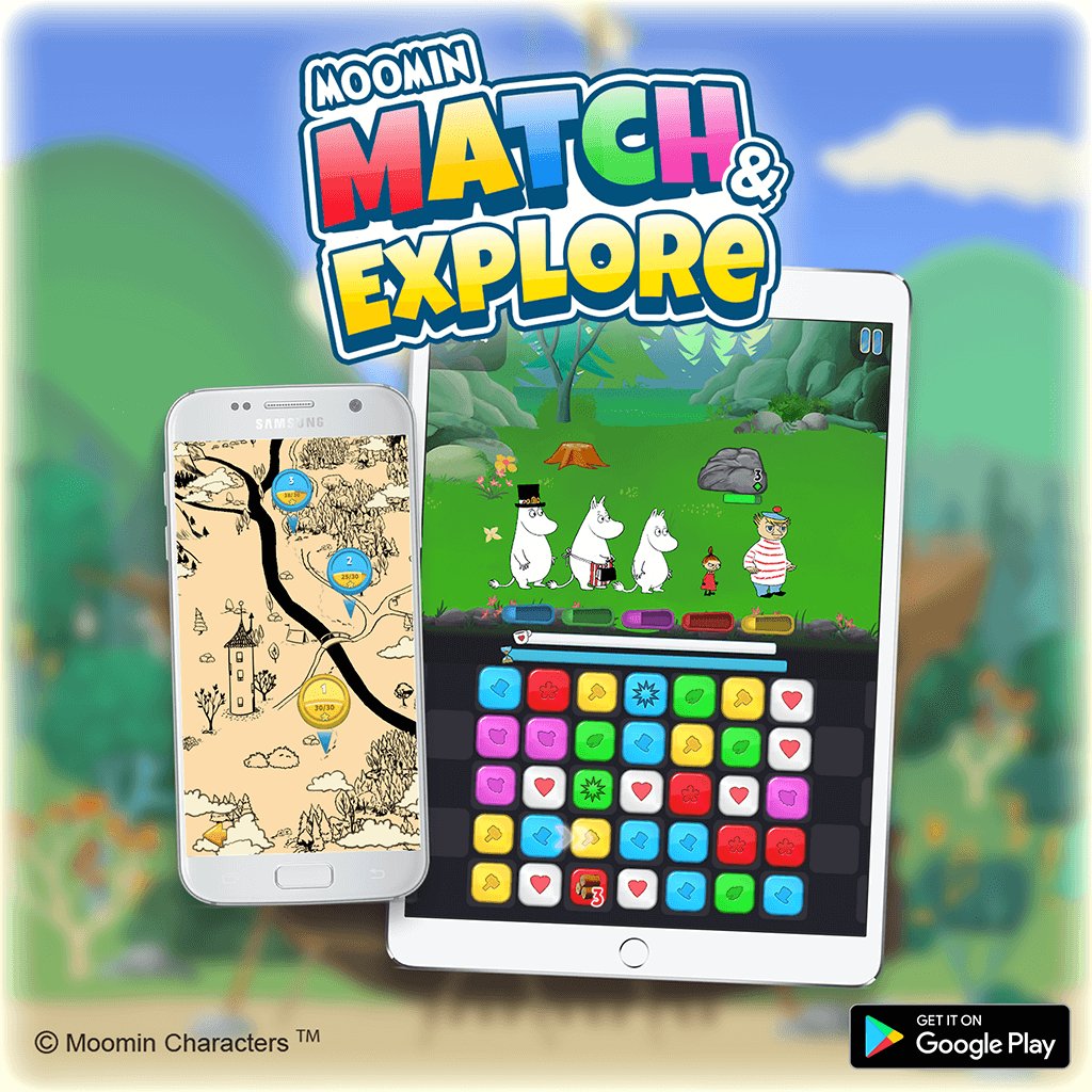 Moomin-Match&Explore tweet media