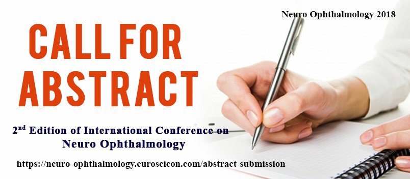 OphthalmoNeuro's tweet photo. @drpotarazu
Neuro Ophthalmology conference 2018 @ London, UK on November 08-09, 2018: Special discounts for speakers 
For more info: https://t.co/clhOzbRVTR
Abstract Submission open Registration have started 
Abstract Submission link: https://t.co/xxKqHM8EfD https://t.co/b4B5zVLsVn