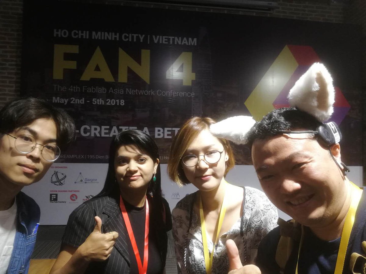 Litchee_Lab's tweet photo. How possibly can a fablab adopt education service as a serious financial income? Lit gave a presentation about our approach at FAN4. https://t.co/zQkMLNE0wz
