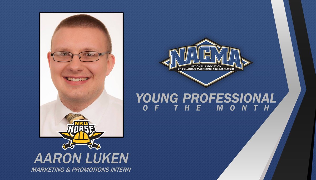.<a href="/ALuken12/">Aaron Luken</a> is April's #NACMAYP: bit.ly/2jAVTdR.